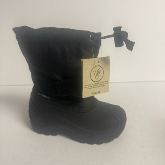 Kamik Finley Snow Boot Black Size 8 M Little Kid - Picture 2 of 6